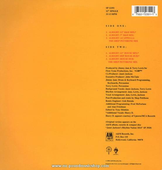 Janet Jackson - Alright