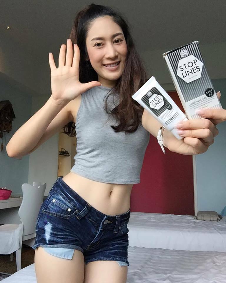 ครีม Stop lines Extrax2 สต๊อป ลาย ครีม แก้ผิวแตกลาย