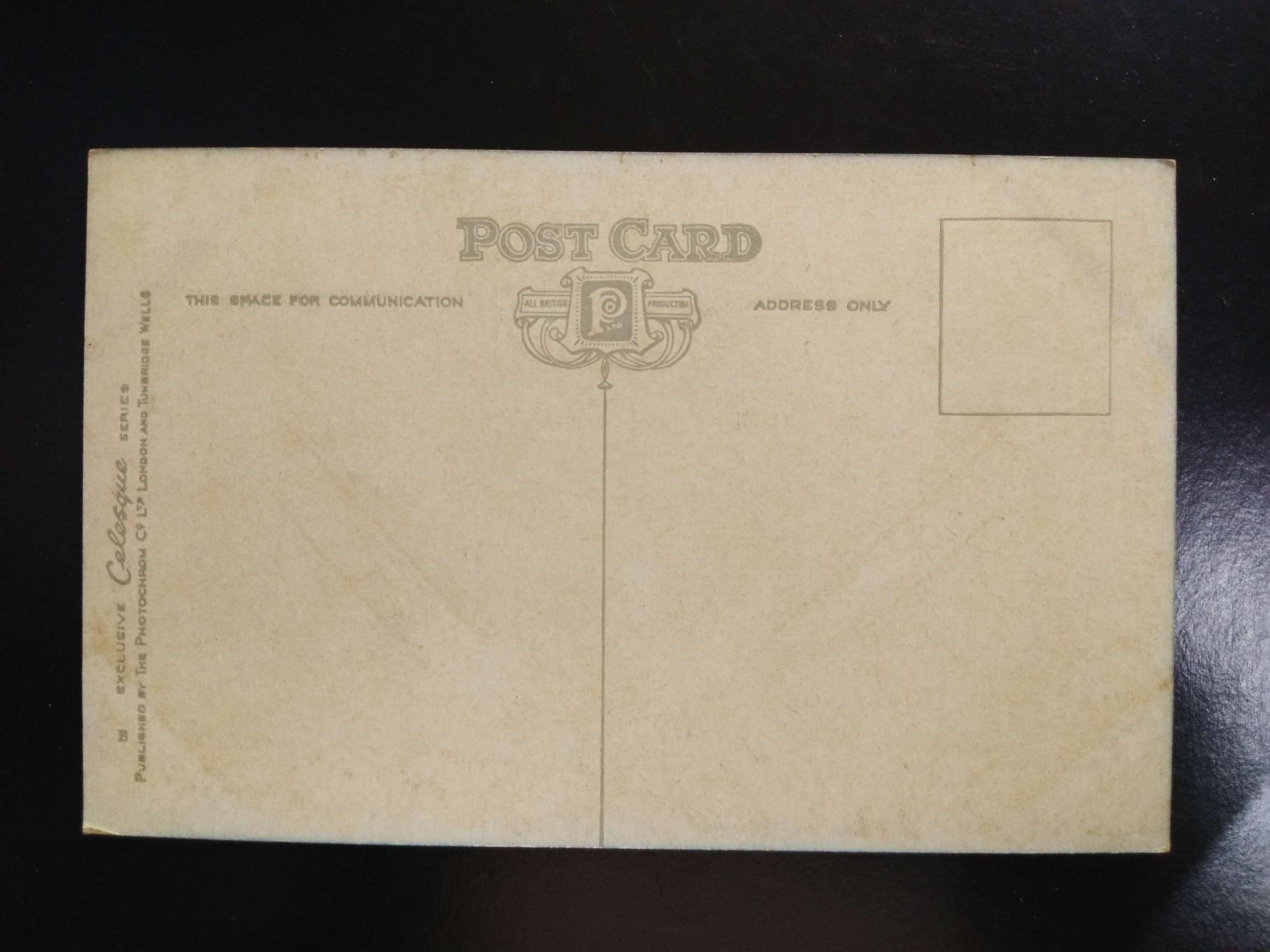 โปสการ์ดเก่า ต่างประเทศ P054