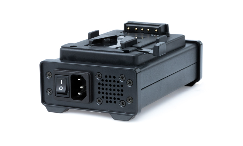 FXLION PL-Q80B V-Mount Quick Charger แท่นชาร์จแบตเตอรี่แบบ 1 ก้อน