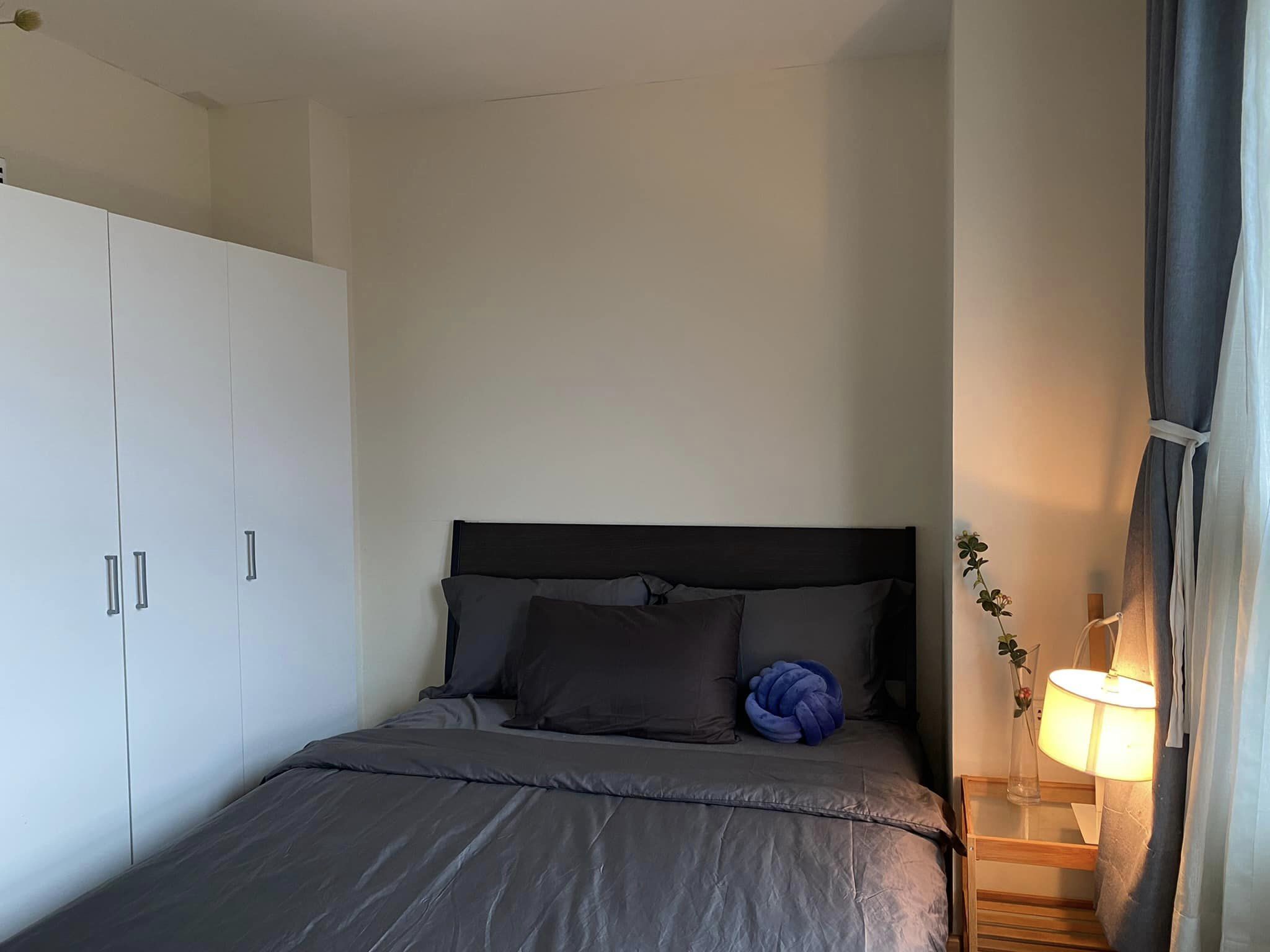 ให้เช่าคอนโด Rich Park @ Chaophraya (ริชพาร์ค แอท เจ้าพระยา) คอนโดติดสถานีรถไฟฟ้าไทรม้า ขนาดพื้นที่ 32 ตรม. 1 ห้องนอน 1ห้องน้ำ (แยกเปียกแห้ง+เครื่องทำน้ำอุ่น)