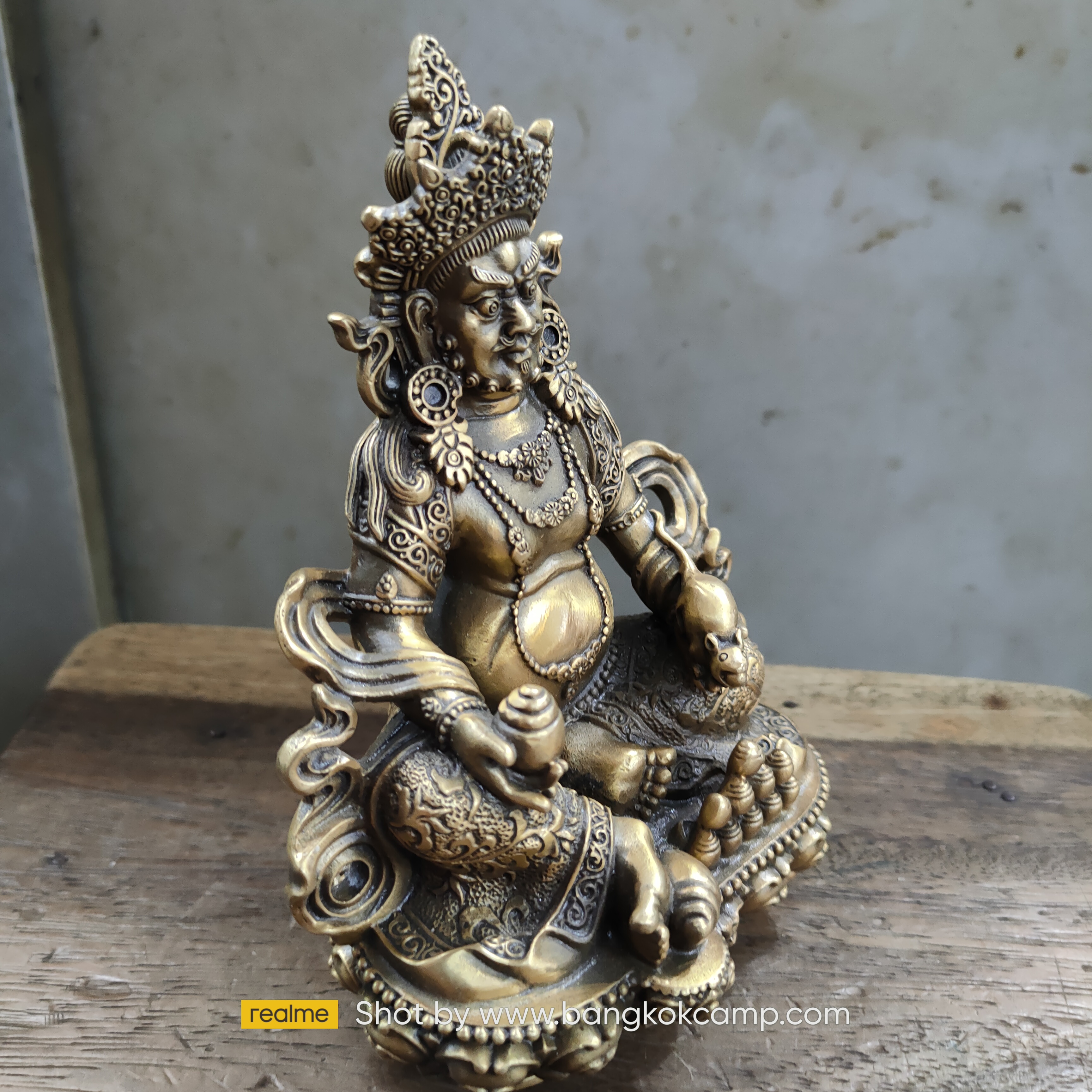 พระพุทธรูป ศิลปะทิเบต ทองเหลือง (2)