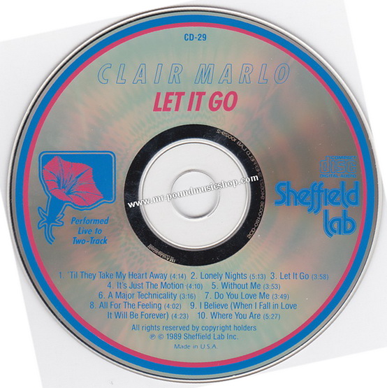 Clair Marlo - Let It Go