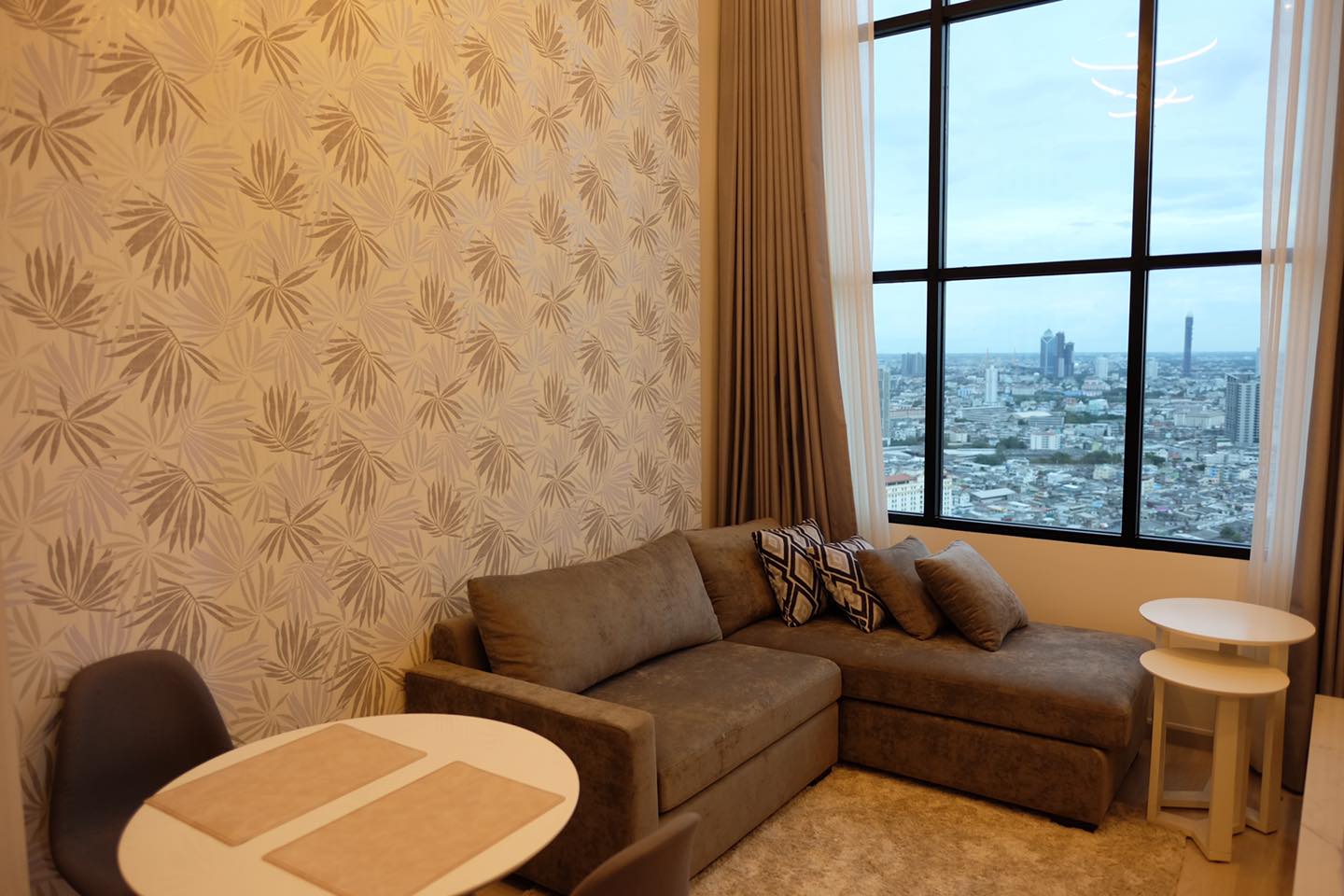 ให้เช่า Knightsbridge Prime Sathorn (ไนท์ บริดจ์ ไพร์ม สาทร) แบบห้อง Double duplex **คอนโดใหม่ ห้องใหม่*