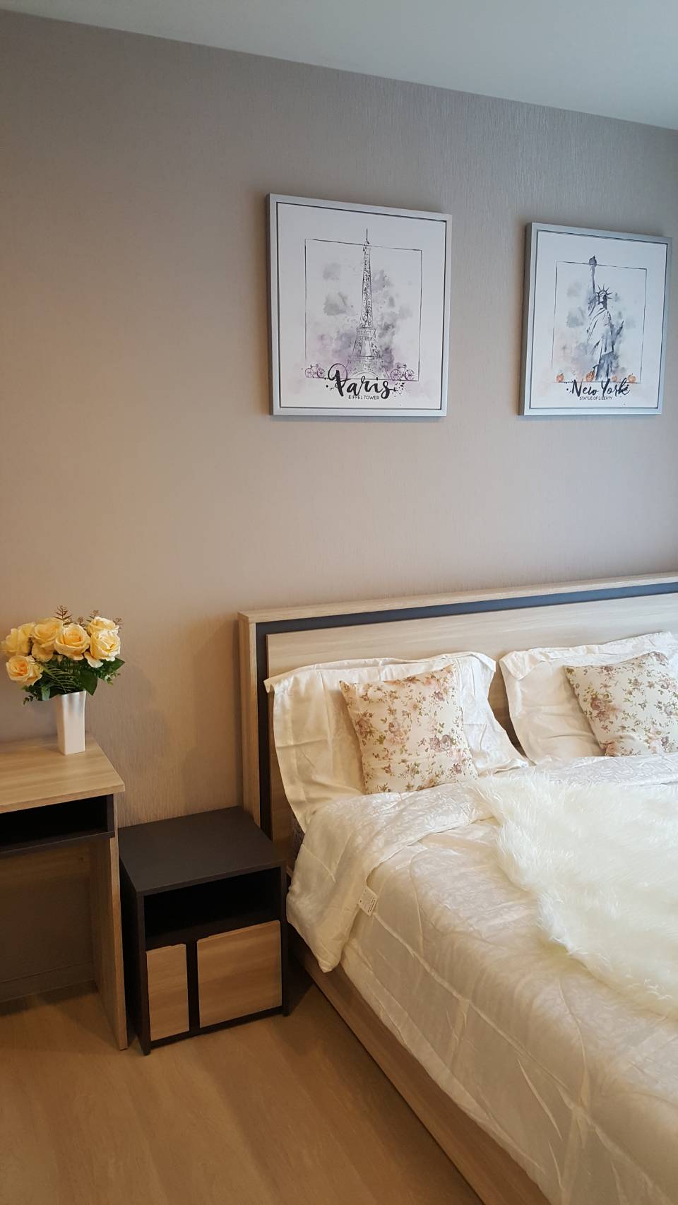 ให้เช่าคอนโด Life Sukhumvit 48 (ไลฟ์ สุขุมวิท 48) 1bed plus ขนาด 40 ตร.ม. ตึก S เฟอร์ครบ แอร์ 3 ตัว ทิศเหนือ