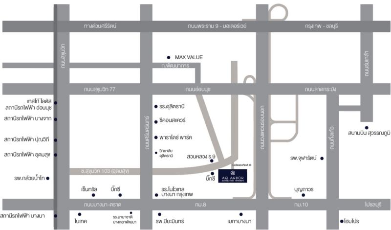 ให้เช่า บ้านเดี่ยว 3 ชั้น 75,000 บาท หมู่บ้าน AQ Arbor สวนหลวง บ้านใหม่หรู มือ 1