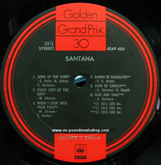 Santana - Golden Grand Prix 30