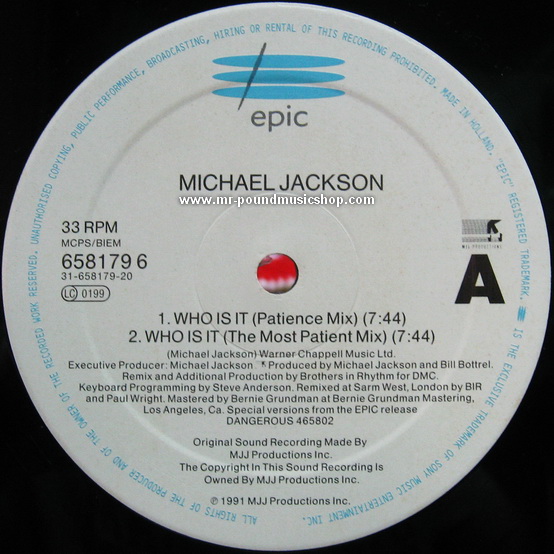 Michael Jackson - Who Is It
