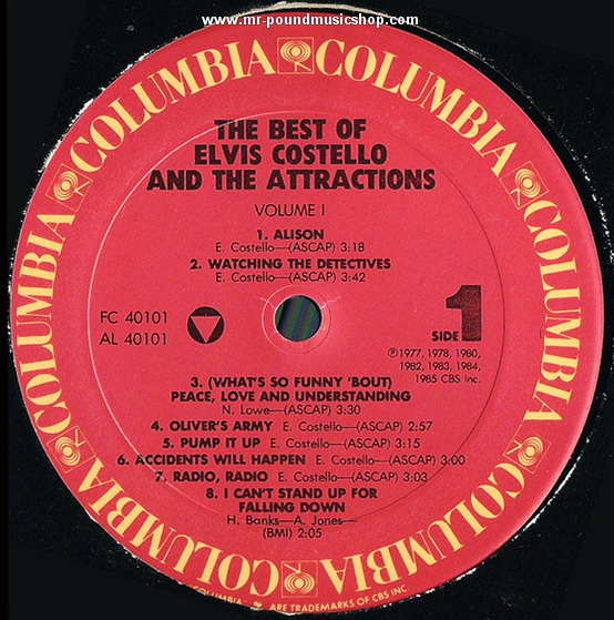 Elvis Costello And The Attractions - The Best Of Elvis Costello And The Attractions