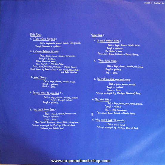 Phil Collins - Hello, I Must Be Going!