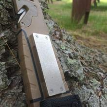 มีดเดินป่า StatGear Surviv-All Fixed-Blade Bowie Knife with Sheath, Firestarter, Sharpener & Cord Cutter for Hunting Camping Outdoors Hiking EDC