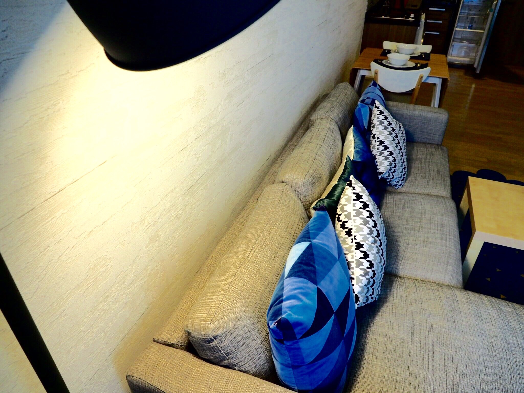 ให้เช่าคอนโดNoble Refine (โนเบิล รีไฟน์) 1 ห้องนอน 1 ห้องน้ำ ชั้น 12 A (ห้อง83) ขนาด 50 ตร.ม