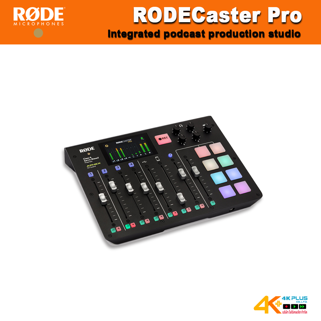 RodeCaster Pro Podcast Production Studio