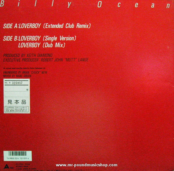 Billy Ocean - Loverboy