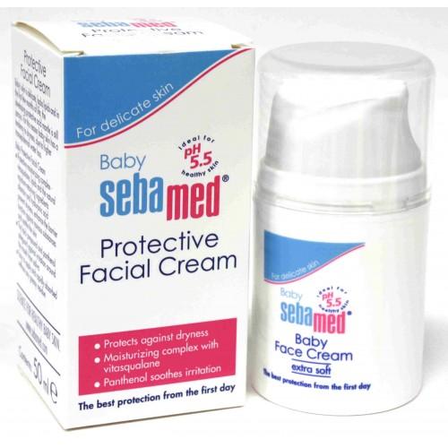 SEBAMED BABY PROTECTIVE FACIAL CREAM 50 ML.