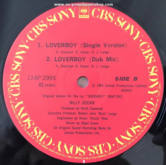 Billy Ocean - Loverboy