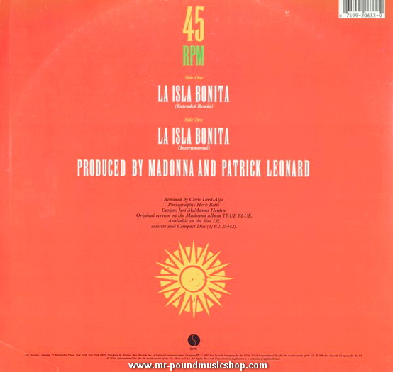 Madonna - La Isla Bonita