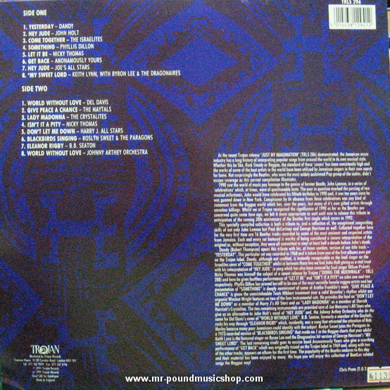 Various Artists - Yesterday 16 Fab Beatles Reggae Classic