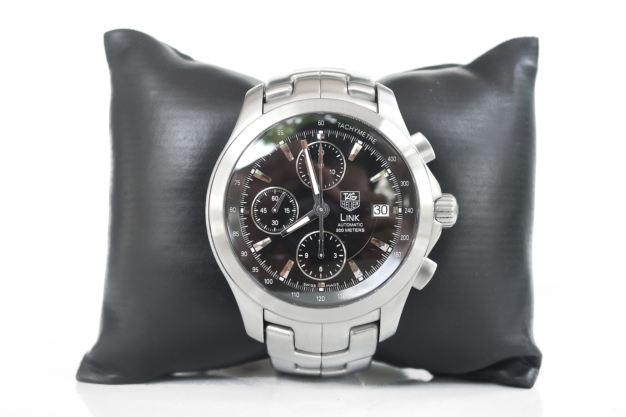 Tag Heuer Link Auto Chronograph หน้าดำ (Sold)