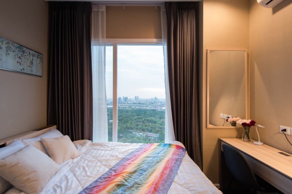 For rent Cheap Rent The Saint Residences Condo 2-Bed High Floor - Unit A-3207, Fl.32 Bldg.A (No.588/302)