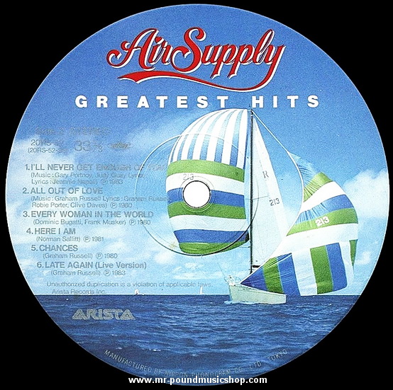 Air Supply - Greatest Hits