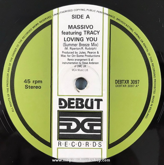 Massivo Featuring Tracy - Loving You (Steve Anderson Remix)