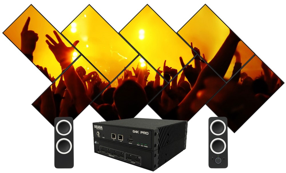 G4K PRO CREATIVE VIDEO WALL CONTROLLERS