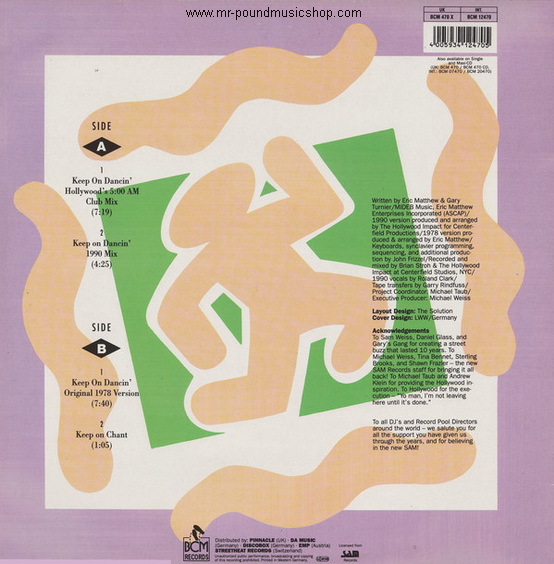 Gary's Gang - Keep on Dancin' 1990