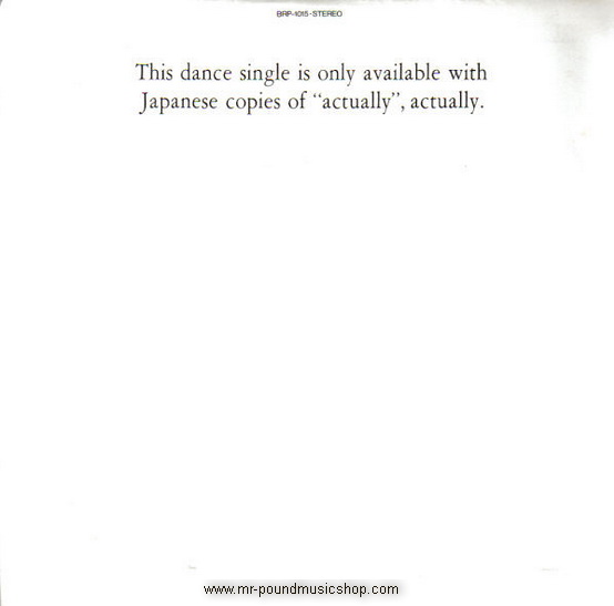 Pet Shop Boys - Actually + EP "7