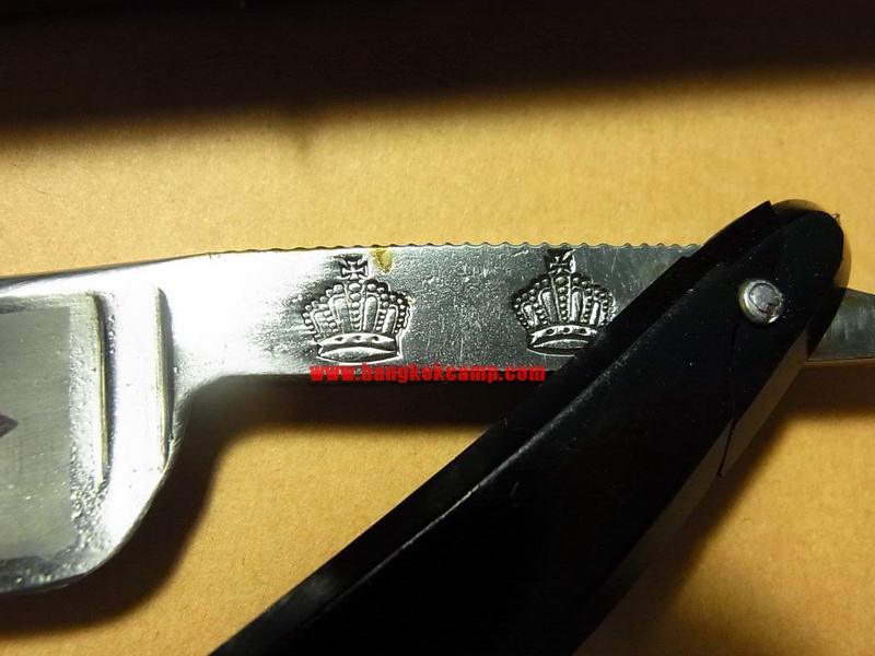 มีดโกน เยอรมัน ตรา 2มงกุฎ SOLINGEN Made in GERMANY ใหม่เก่าเก็บ