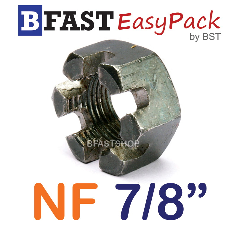 หัวน็อตผ่า NF 7/8"-14 ขอบ 33.33 mm. หนา 19.84 mm.