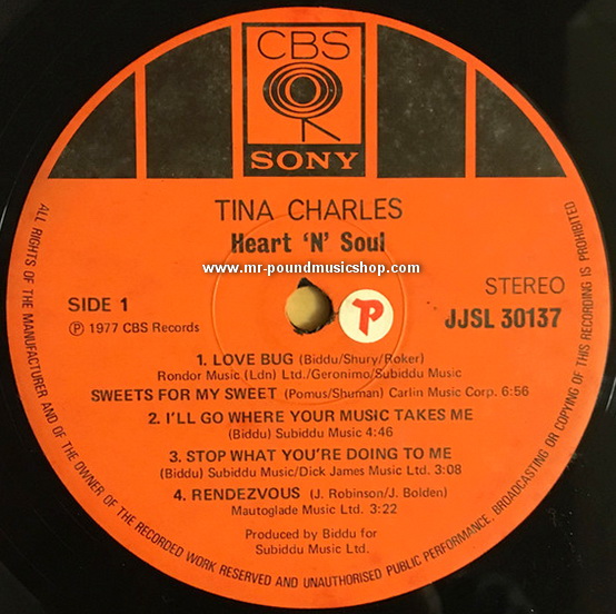 Tina Charles - Heart "N' Soul