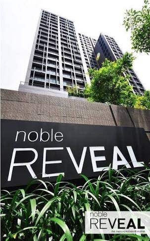 ให้เช่าคอนโด Noble Reveal (โนเบิล รีวิล) 1 ห้องนอน 1 ห้องน้ำ (มีอ่าง) ทิศใต้ วิวไม่บล๊อค