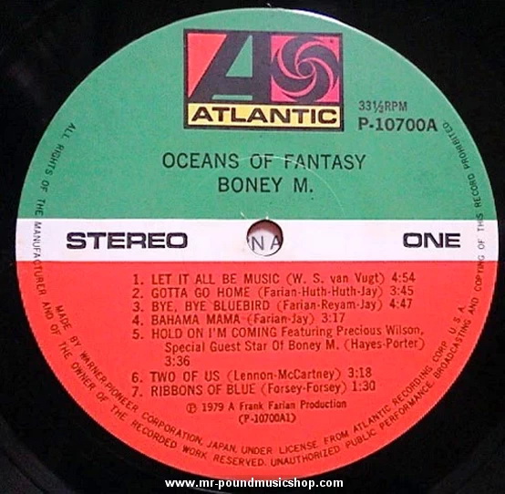 Boney M. - Oceans Of Fantasy