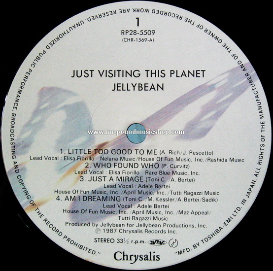 Jellybean (John Benitez) - Just Visiting This Planet
