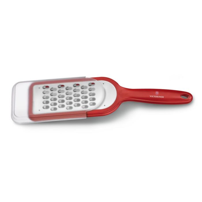 Victorinox Grater Coarse Red ที่ปอกเปลือก ขูดเส้น....Made in Switzerland (7.6081.1) สีแดง