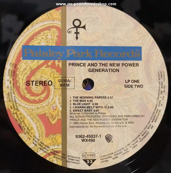 Prince And The New Power Generation - Love Symol