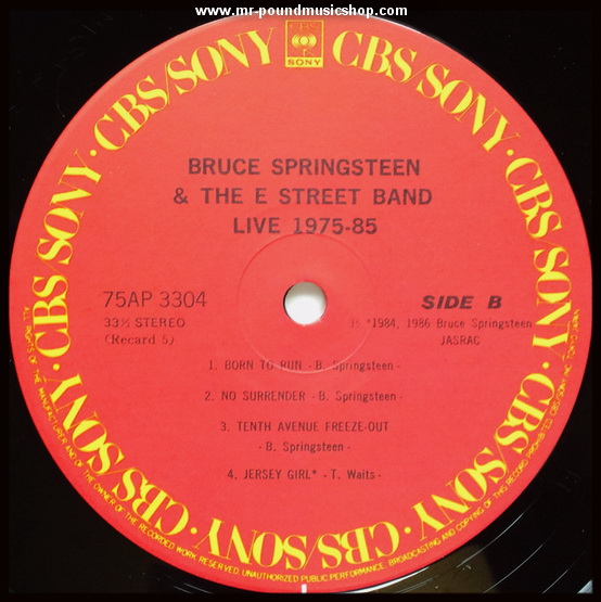Bruce Springsteen & The E-Street Band - Live / 1975-85
