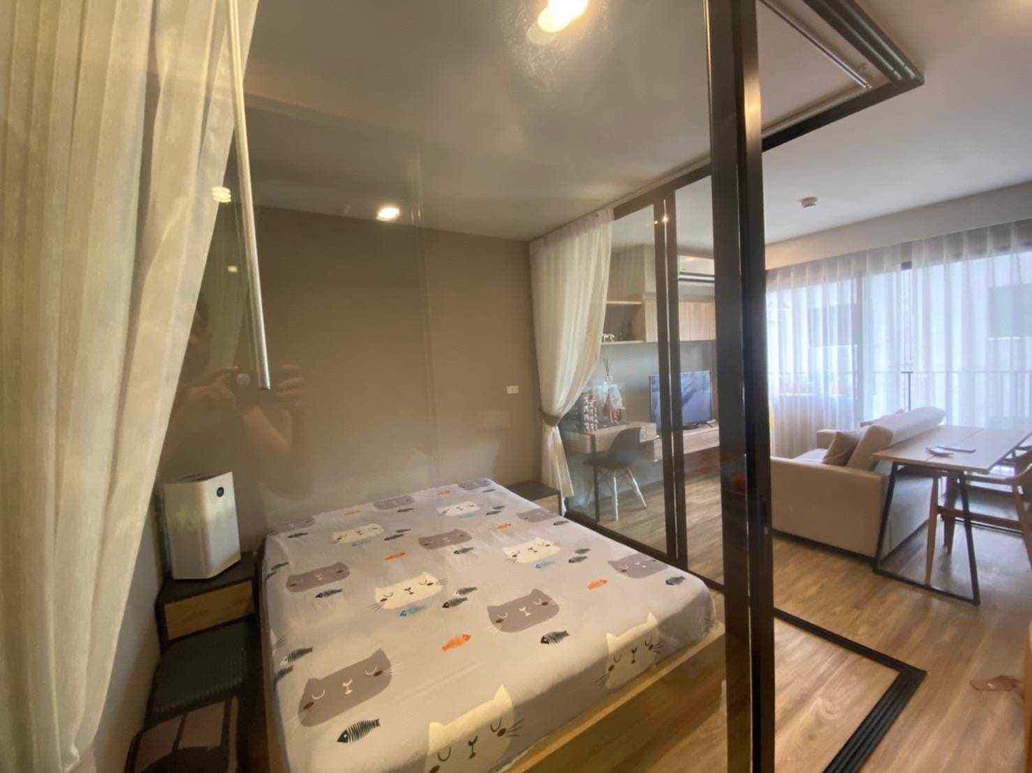 ขาย/เช่าคอนโด : Blossom Condo@Sathorn-Charoenrat บลอสซั่ม คอนโด แอท สาทร-เจริญราษฎร์ ซอย : เจริญราษฎร์ 3(วัดปรก) 1 ห้องนอน 1 ห้องน้ำ - ขนาดห้อง 30 ตารางเมตร- อาคาร C ชั้น 3