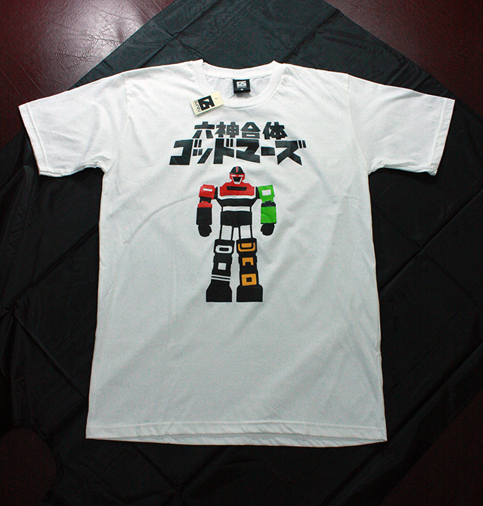 T-Shirt เสื้อยืดกันดั้ม ก็อดมาร์ส Godmars สุดเท่ห์ สีขาว จากร้าน GUNZU !!โปรโมชั่น