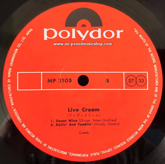 Cream - Live Cream