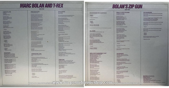 Marc Bolan and T. Rex - Bolan's Zip Gun