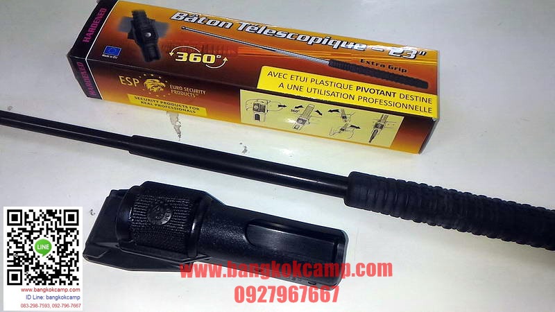 ดิ้ว ESP Expandable Baton Made in E.U. 23นิ้ว ของแท้ (ชุบแข็ง)