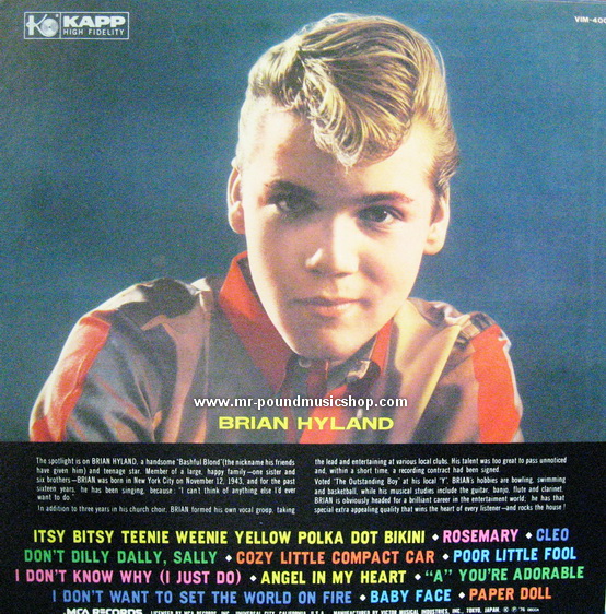 Brian Hyland - The Bashful Blond