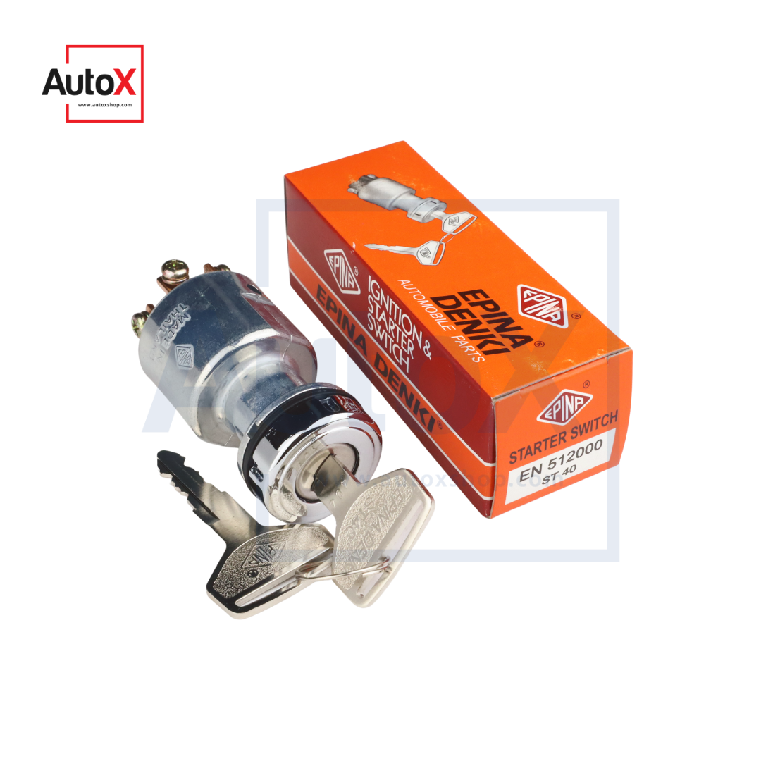 สวิตซ์กุญแจสตาร์ท ST-20 คอสั้น 3ขั้ว EN515000 ยี่ห้อEPINA