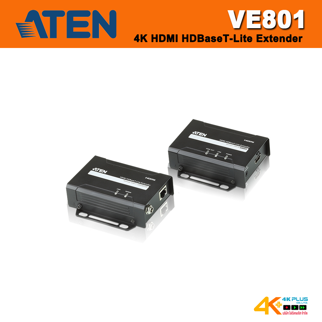 VE801 ATEN 4K HDMI HDBaseT-Lite Extender