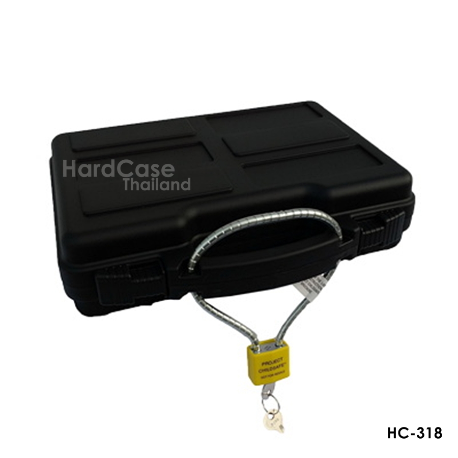 กล่องใส่ปืนสั้น HARZ รุ่น HC-318 with Pre-Cut Foam