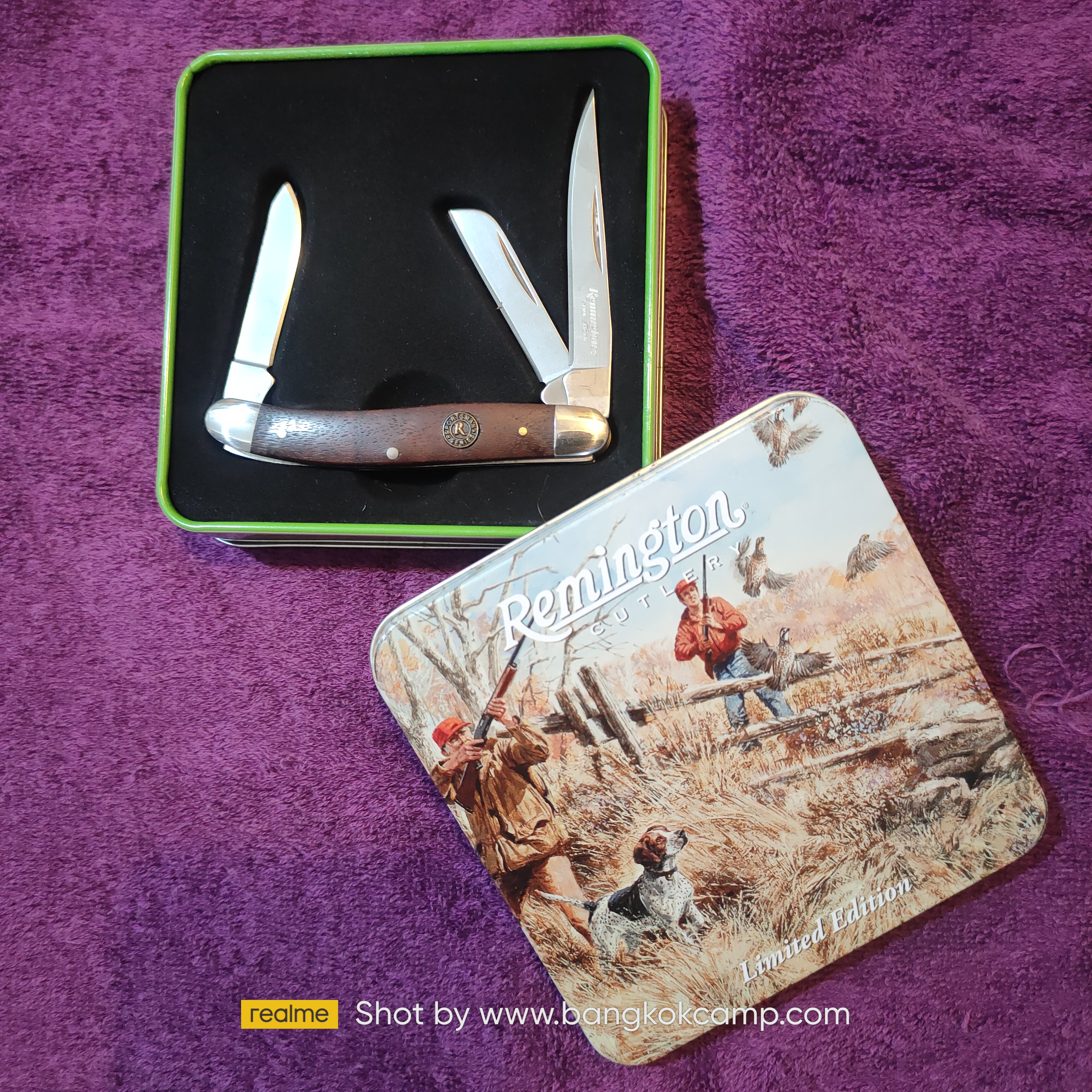 มีดพับ Remington 3ใบมีด พร้อมกล่อง ของใหม่