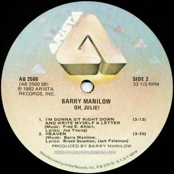Barry Manilow - Oh, Julie!