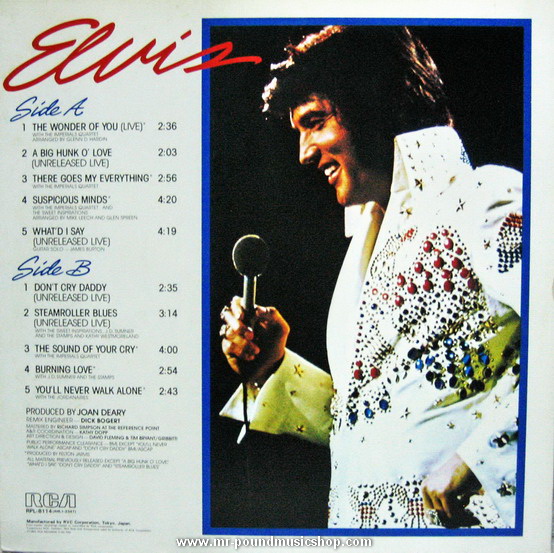 Elvis Presley - Elvis Greatest Hits Volume One